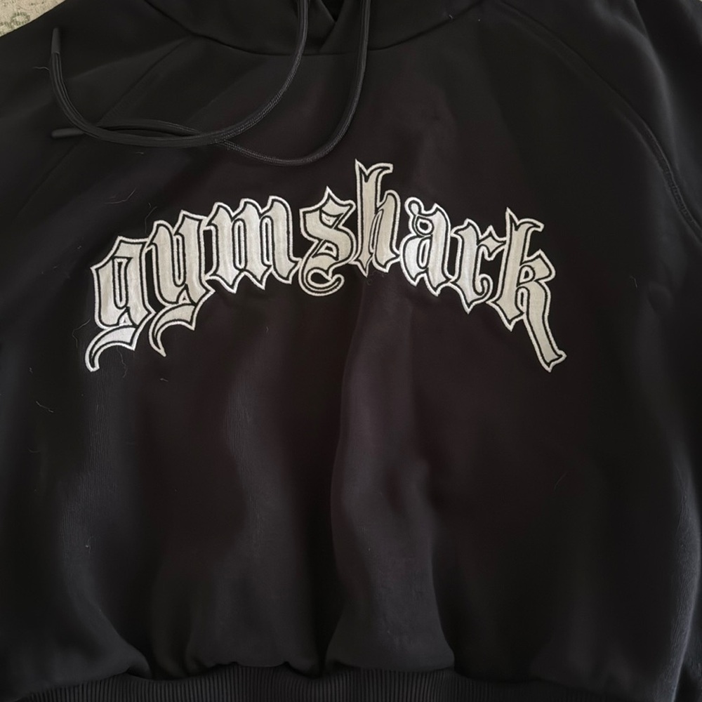Gym Shark Heavy Flex Hoodie black size large